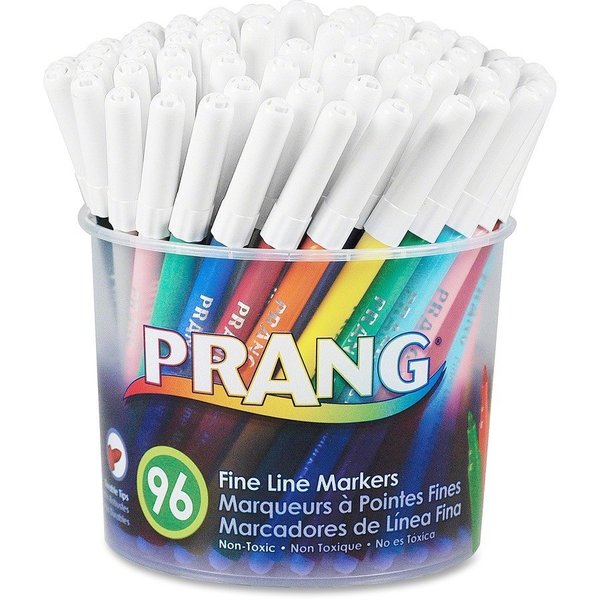 Prang Classic Markers, Non-Toxic, Fine Tip, 96-Color Set, AST PK DIX80796